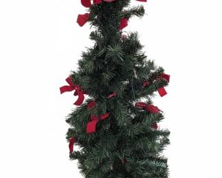 Artificial Christmas Tree with Red Bows