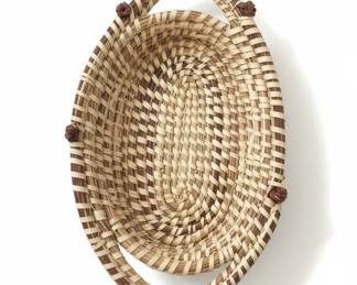 Sweetgrass Basket with Handles