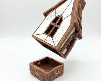 Midene Ceramic House Tea Light Holder third image