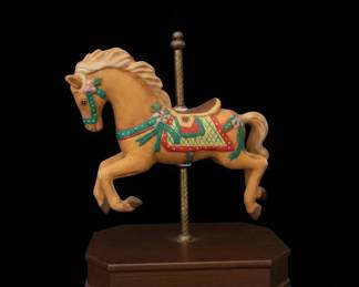 Impulse Giftware Carousel Horse Music Box