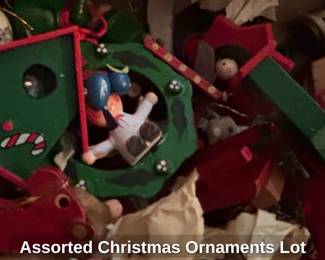 Assorted Christmas Ornaments Lot