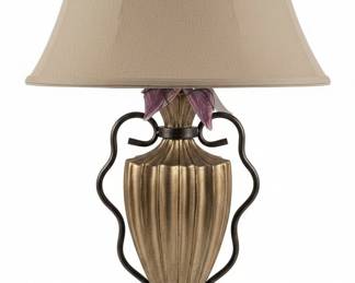 Uttermost Fluted Urn Table Lamp with Scroll Arms