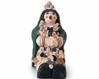 Native American Pueblo Storyteller Figurine