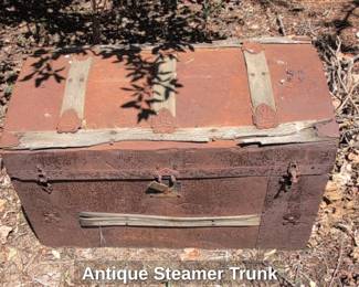 Antique Steamer Trunk