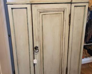 Solid wood entertainment armoire