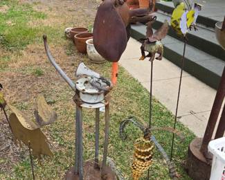 Metal art sculptures 