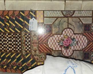 McKenzie Childs very collectible placemats 
