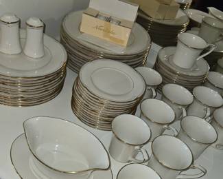 Vintage Noritake Golden Cove China full settings for 12 