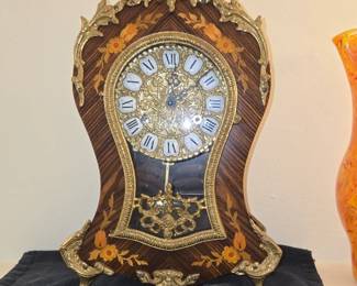 Gorgeous Franz Hermle mantle clock- working 
