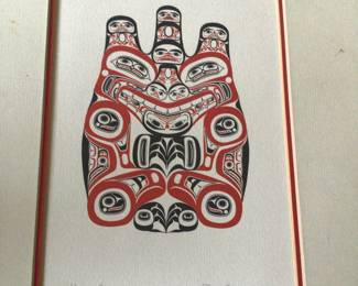 Original BILL REID “HAIDA Grizzly”-Hauji 1973
