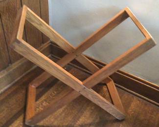 Teak base for coffee table or dining table $140