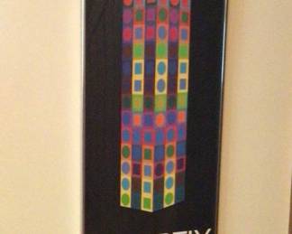 Victor Varsarely Vintage poster $125