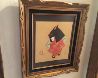 Chinese signed art