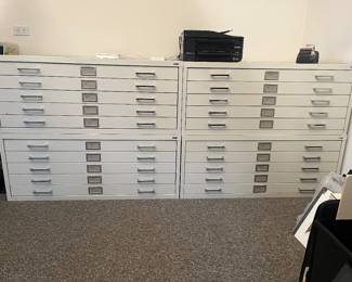 SAF CO. FLAT FILE 40.3” x 29.3” x 16.5”. $900