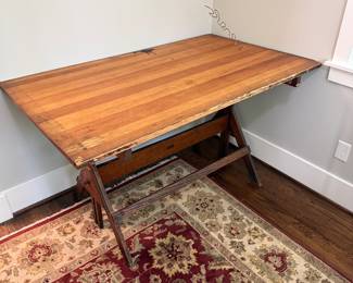 Hamilton Adjustable Drafting Table- $250- 60 wide, 36 tall, 30 deep