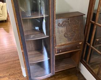Antique Cabinet/ Desk $125