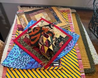 Various Handmade Mats- $30 all