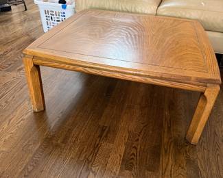 Wood Coffee Table $40- 38x38x15