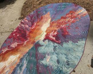 Outdoor Rug- $50/ 118x94