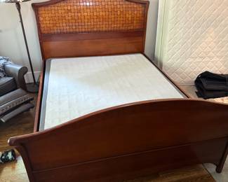 Queen Bed- includes boxspring / $300