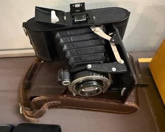 Voigtländer Bessa 6x9 folding camera, likely from the 1930s or 1940s.- $40