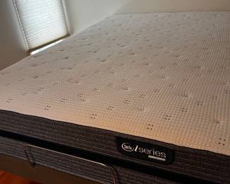 ONE OF THREE LIKE NEW QUEEN SIZE ADJUSTABLE BEDS WITH REMOTES
