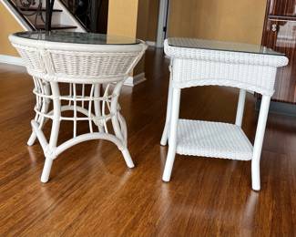 WICKER TABLES
