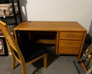 DESK AND CHAIR