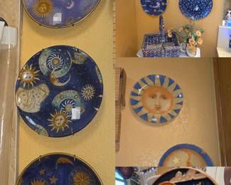 celestial decor and towels