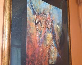 Native wall cart