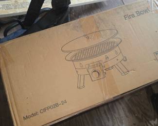 New Fire Bowl - Propane Fire Pit