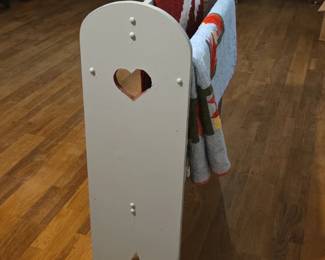 Wooden Quilt Rack second image