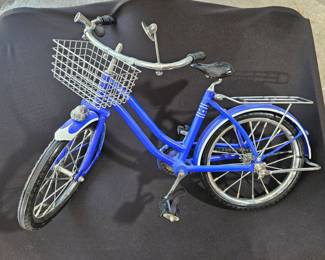 American Girl Blue Bicycle