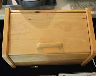 Wooden Bread Box