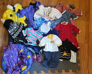 Doll Clothes Lot