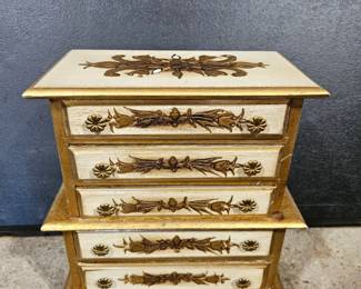 Ornate Florentine Jewelry Box