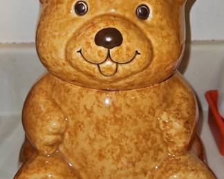 Avon Teddy Bear Cookie Jar