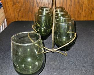 Libbey Tempo Green Glasses Set second image