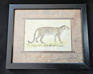 Leopard, Male Lithograph
