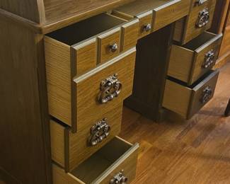 Ethan Allen RollTop Desk second image