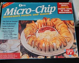MicroChip Microwave Potato Chip Maker
