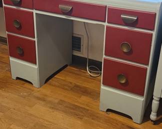 Art Deco Machine Age Desk