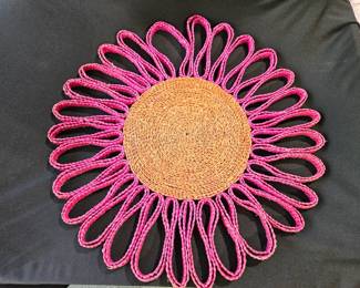 Woven Flower Placemat