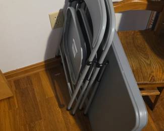 Kids Folding Table and Chairs Set second image