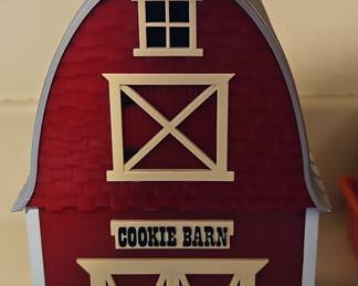 Green Acres Musical Barn Cookie Jar