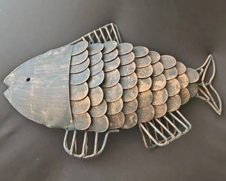Metal Fish Wall Art