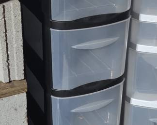 Plastic Drawer Storage Unit second image