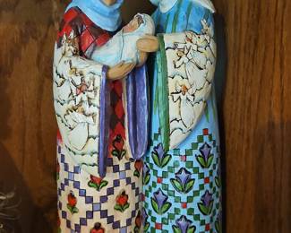 Jim Shore Blessed Family Nativity Figurines