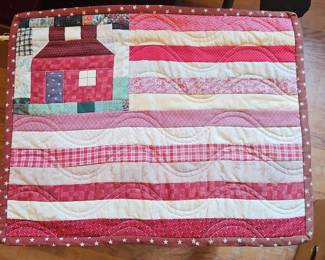 Pink House Quilt