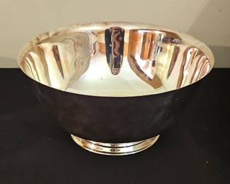 Silver Plated Paul Revere Bowl